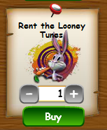 Rent Loony Tunes Shop Poster